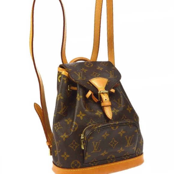 Authentic - Louis Vuitton Montsouris PM Backpack Purse - Picture 2 of 6
